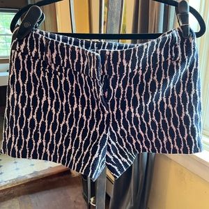 Ann Taylor Loft shorts. Navy & White